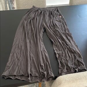 Lunya Wide Leg Pants in Gray